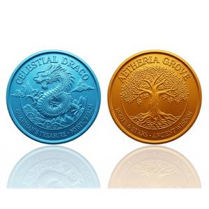 عملات ورموز معدنية مخصصة من الألومنيوم المؤكسد من مصنع صيني - Product Image 1