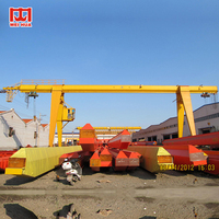 Grue portique monopoutre personnalisée de marque WEIHUA, 3 tonnes, 5 tonnes, 10 tonnes, télécommandée, montée sur rail