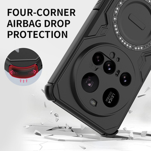 Coque de protection robuste pour <span class=keywords><strong>Xiaomi</strong></span> 15T Pro OnePlus 15, anti-chute, refroidissement, charge magnétique sans fil - Product Image 4