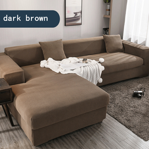 Bán Buôn Đồng Bằng Nhuộm Polyester Hiện Đại Góc Ghế Đàn Hồi Bảo Vệ Màu Rắn <span class=keywords><strong>Sofa</strong></span> Bao Gồm Cho Phòng Khách - Product Image 3