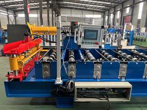 IBR 지붕 아연 도금 강판 제조기 고강도 컬러 강판 롤 성형기 - Product Image 4