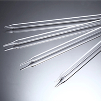 Pipettes d'aspiration jetables 1 ml 2 ml 5 ml 10 ml stériles non pyrogènes, pipette sérologique