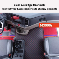 Tapis de sol pour camion en cuir XPE 7D 9D à double couche, couvrant entièrement l'espace, sur mesure, imperméables, antidérapants, avec options de couleurs personnalisées
