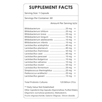 Capsules de probiotiques de marque propre OEM/ODM pour soutenir le bien-être général, favoriser le métabolisme, la digestion et le système immunitaire chez l'adulte, certifiées HALAL