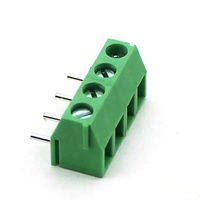 Bornier à vis pas 3.5/3.96mm DG350 KF/WJ350 connecteur de bornier électrique à angle droit à 90 degrés