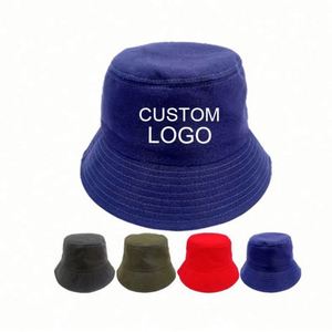 Design Hot Fashion Silk Screen Printed Bucket Hat Custom Outdoor Beach Wide Brim <b>Plain</b> Fisherman <b>Caps</b> - Product Image 5