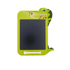 2024 desenho animado bonito forma de Rex novo brinquedo 10.5 Polegada LCD Tablet de Escrita Digital desenho tabuleta eletrônica quadro de escrita infantil