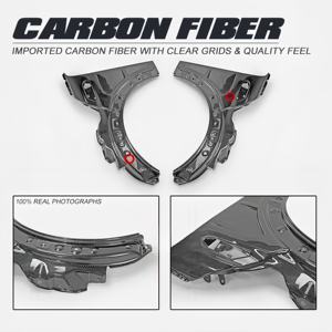 Piezas de Conversión para <span class=keywords><strong>Mini</strong></span> <span class=keywords><strong>R56</strong></span> Cooper S, Parachoques EPA2, Alerones Delanteros y Traseros, Recortes en el Guardabarros Delantero, Deflectores de Aire - Product Image 5