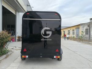 פיברגלס מותאם אישית קטן בצורת פיברגלס ואלומיניום מזון מהיר עבור זיכיון חטיף עם לוח תצוגה - Product Image 3