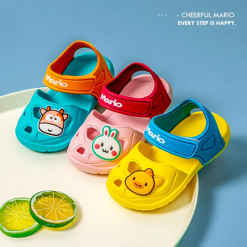 Zapatos personalizados para bebés, sandalias suaves creativas, venta al por mayor, nuevo estilo, 2023