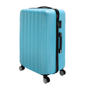 Maleta rígida 3 en 1 Db con ruedas giratorias, cerradura, gran capacidad, equipaje de viaje, azul, mango telescópico de plástico, cremallera - Product Image 4