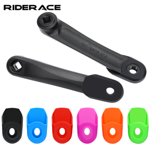 RIDERACE 2 Pezzi Protezione per Manovella Bicicletta in Silicone Leggero Multicolore per Mountain <span class=keywords><strong>Bike</strong></span> e Bici da Strada - Product Image 1