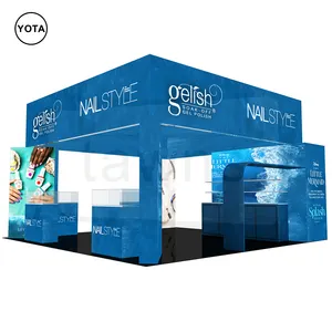 Tawns Backlit Exhibition Booth Lighting Trade Show Booth Large Exhibition Stand