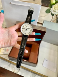 Elegante Reloj de Vestir para Hombre, Cronógrafo Automático, Caja de Acero Inoxidable, Esfera con Números Arábigos, Cristal de Zafiro, Reloj Formal - Product Image 1