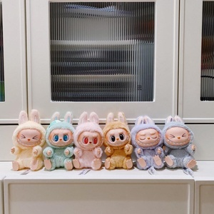 Labubus Macaron đồ chơi sang Trọng Nguyên Bản hộp mù labubu Thế Hệ Thứ Hai Búp Bê Mart Quái Vật Có một móc khóa ghế - Product Image 4