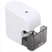 Taille-crayon électrique automatique en plastique et métal avec USB, design fantaisie mignon pour étudiants, emballage en boîte colorée pour l'école et le bureau