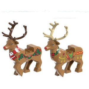 Bloques de Construcción de Ciervos Mini <span class=keywords><strong>Milu</strong></span> en Oferta, Figuras de Animales para Montar, Ladrillos de Plástico ABS, Juguete Educativo para Niños y Niñas - Product Image 4