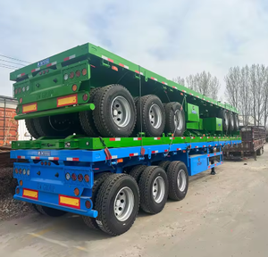 Semirremolque de Plataforma Plana de 3 Ejes y 60t en Venta - Product Image 1