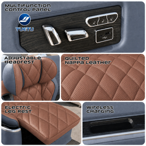 Asientos de Conductor Tipo Capitán para Mercedes Benz <span class=keywords><strong>Vito</strong></span> W447, Asientos Delanteros de Lujo, Mayor Comodidad para Pasajeros, Asiento para Van - Product Image 3