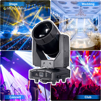 Projecteur à tête mobile LED étanche DMX pour extérieur, 400W, faisceau de lumière de scène, projecteur à tête mobile LED noir, console d'éclairage, IP65, LED pour soirées DJ