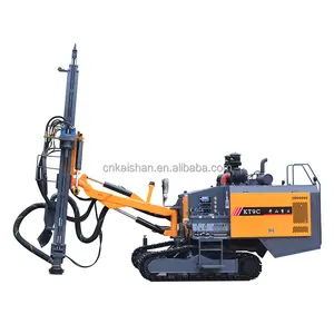 KT9C rock surface pneumatic dth blast hole machine air compressor drilling rigs for sale