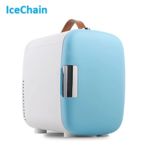 Nouveau mini-réfrigérateur <span class=keywords><strong>silencieux</strong></span> 4L multicolore pour voiture et dortoir, double usage, faible consommation, refroidissement semi-conducteur, vente en gros - Product Image 1