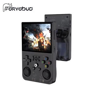 R36Pro Console de jeu portable rétro portable Écran IPS de 3.5 pouces Système Linux de jeu intégré de 128 Go - Product Image 1