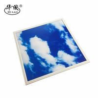 Panneau lumineux LED 40W 595x595 Sky Cloud, plafonnier encastré 600x600 pour hôpital, bureau, clinique, lampe décorative Sky Panel