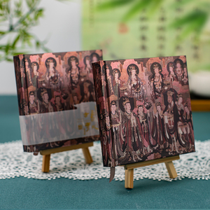 Diario Personalizado con Mural de Dunhuang, Logotipo Personalizado Disponible, Cuaderno de Arte Oriental, Tienda de Regalos, Papelería Personalizada para Empresas - Product Image 2