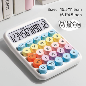 Giá tốt nhất cho màn hình 12 chữ số, nút cơ và nhà máy tính nhiều màu tùy chọn bán buôn - Product Image 5