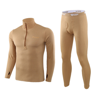 Ropa Interior Térmica Deportiva para Invierno DF ESDY 154, Ropa de Ciclismo para Hombre, Transpirable, de Forro Polar a Cuadros, para Esquí - Product Image 2