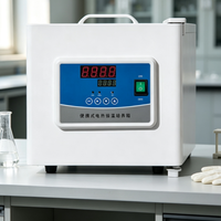 Incubateur de culture bactérienne portable, contrôle de température PID, 2L, 6L, 16L, chauffage par quatre côtés, acier inoxydable, fonction minuterie