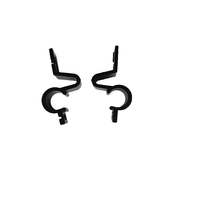 Clips de connexion de tissu d'ombre en aluminium Boucle de fixation du système d'ombrage de serre