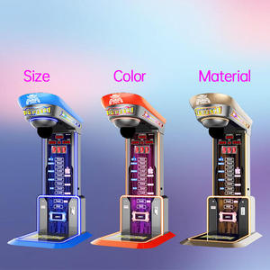 Poinçonneuse d'arcade de <span class=keywords><strong>boxe</strong></span> Big Punch pour adultes Perforateur en métal et plastique à 3 billets - Product Image 2