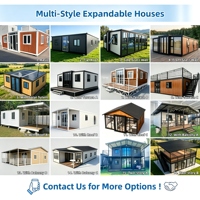 Maison modulaire de luxe extensible en conteneur pour une vie de villégiature