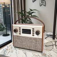 Récepteur radio FSD-1986(DAB) avec fonction horloge, boîtier en bois MDF - Prototype/Acceptation d'échantillons