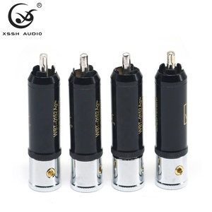 Bộ Chuyển Đổi Đầu Nối Hệ Thống HIFI YIVO XSSH Đầu Nối Giắc Cắm Giắc Cắm Đầu Cắm RCA Cáp Video Tối Đa 10Mm Mạ Đồng Nguyên Chất OEM - Product Image 5