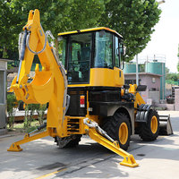 Traktor Dengan Loader dan Backhoe Backhoe Loader Dijual