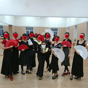 Éventail en plastique personnalisé <span class=keywords><strong>Espagne</strong></span> 23 cm 33cm Éventail à main personnalisé Éventails de <span class=keywords><strong>danse</strong></span> en plastique pour la <span class=keywords><strong>danse</strong></span> <span class=keywords><strong>flamenco</strong></span> - Product Image 6