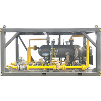 Séparateur triphasé de test de puits de service ASME H2S de première classe en Chine, 1440 psi