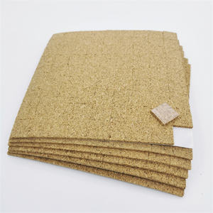 Tampon séparateur <span class=keywords><strong>de</strong></span> liège en verre Tampons <span class=keywords><strong>de</strong></span> liège auto-adhésifs <span class=keywords><strong>de</strong></span> 2mm avec support adhésif Tampons d'isolation antidérapants pour portes et fenêtres en verre - Product Image 6