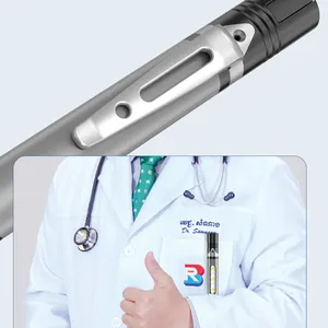 새로운 의료 펜 라이트 XPG + LED 충전식 폴리머 배터리 4 모드 펜 토치 라이트 펜 손전등