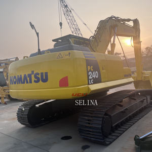 Excavatrice Komatsu d'occasion de grande taille, année 2024, durable, Komatsu PC240LC, d'origine japonaise, P2C40, 24 tonnes, excavatrice sur chenilles, en vente - Product Image 3