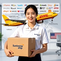 Agente de Transporte de Carga de China a Todo el Mundo, Envío DDP por Aire, Mar y Ferrocarril, 3PL para Amazon, Shopify, Walmart