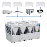 Refroidisseur d'eau industriel Midea 250 kW 90 CV 71 tonnes 50 Hz R410A MGBT-F250W/RN1, type cassette, à conduit, FCU, AHU, refroidi par air