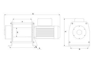 ALLMAN新しいデザイン220V 380V 3000KG 3Tonヘビーデューティ電気ケーブル引っ張りウィンチマシン用マイニングワークショップ - Product Image 4