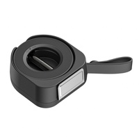 Support de téléphone magnétique anti-vibration en ABS, rotation à 720°, design flexible, compatible avec le montage sur tableau de bord pour les voyages