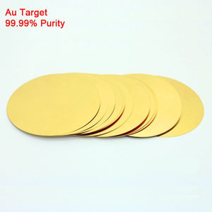 99.99% 4N純度Auゴールドスパッタリングターゲット50*0.1mm/57 * 0.2mm Auゴールドディスクターゲット - Product Image 3