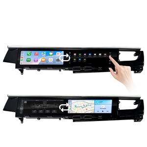 12.3" Dual Screen Multimedia Android Car Radio for Porsche Macan 2018 2024 <b>Auto</b> Copilot Entertainment Carplay Navigation Upgrade - Product Image 1
