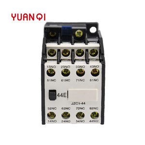 Delixi Contactor Relay JZC1-44 bốn mở bốn đóng 3th82 trung gian relay 220V thang máy tiếp sức - Product Image 1